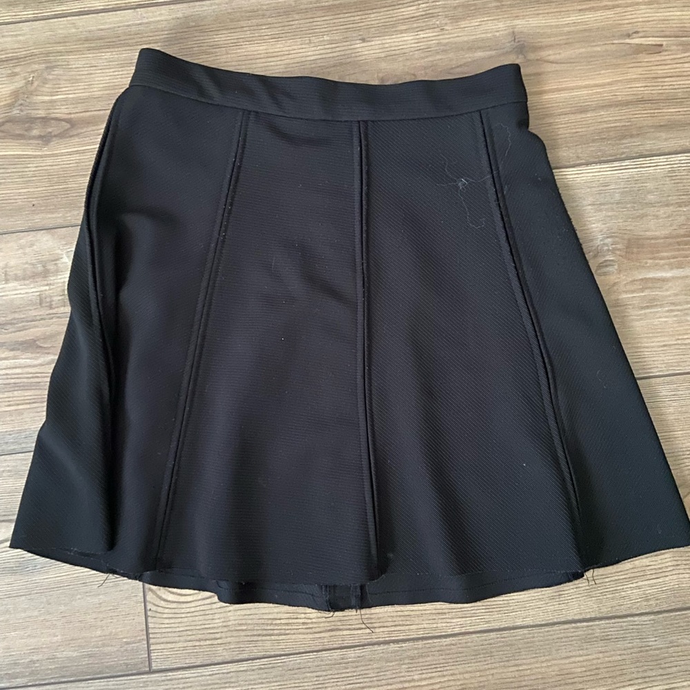 Monteau Black Skater Skirt